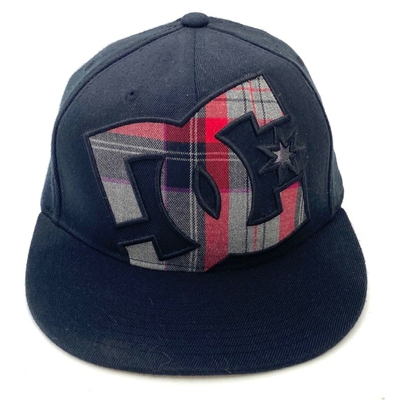 DC Other - DC Shoes Men's Ya Heard 210 Flex Fit Black/Plaid Hat